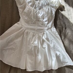 House of CB Elegant White Casual Dress